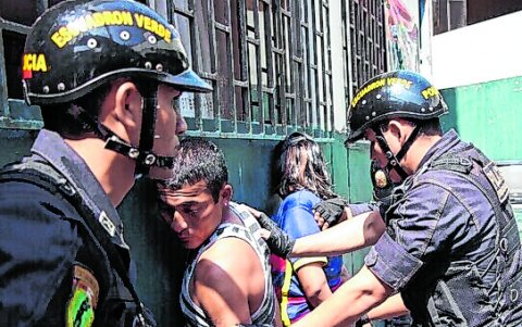 El Esquadrón Verde peruano, en acción.