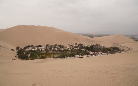 La Huacachina.