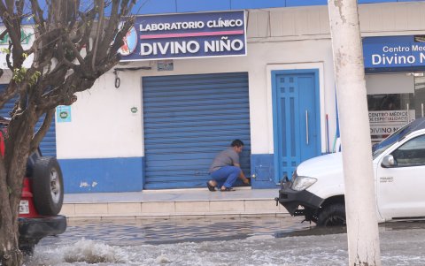 Medidas. Ante la falta de pacientes, algunos locales optan por cerrar sus puertas.