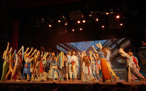 Escena de Jesucristo Superstar.