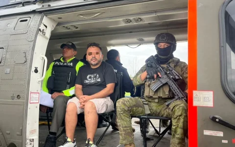 FF.AA., con personal del Ejército Ecuatoriano realizó una operación militar y aprehendieron a Luis Rolando Osorio.