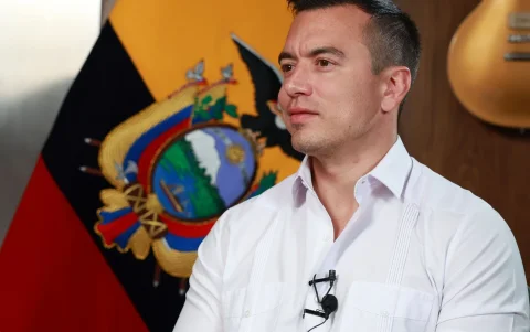 El presidente Daniel Noboa en mencionado en los anexos del escrito presentado por la empresa Astrobryxa.