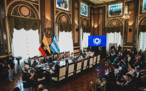 La mañana de este 9 de abril se llevó a cabo el Concejo Cantonal de Guayaquil.