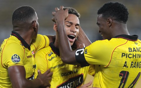 Barcelona se puso adelante contra Leones FC con el tanto de Jandry Gómez.