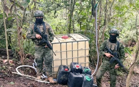 Los grupos criminales diversifican ingresos con minería ilegal y narcotráfico.