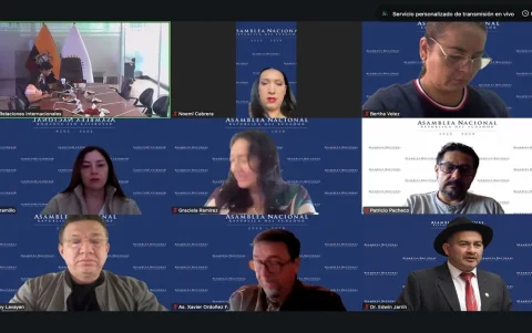 La Comisión de Relaciones Internacionales aprobó, en una sesión virtual, el informe sobre el Acuerdo Comercial entre Ecuador y Corea del Sur.