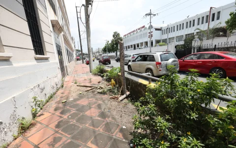 Poco mantenimiento reciben las periferias de las estructuras