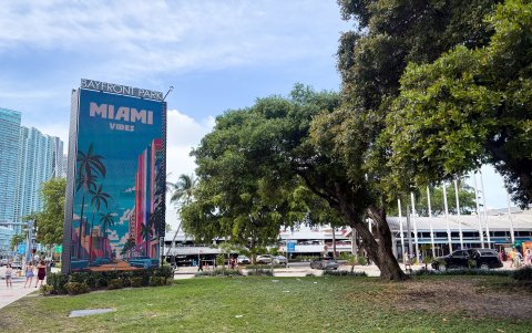 Al final del muelle también se encuentra la Rueda de Observación Skyviews Miami, desde donde es posible apreciar el lugar desde las alturas.