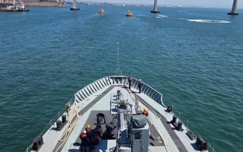 La Armada del Ecuador sumará un megabuque para enfrentar ilícitos marítimos y responder a emergencias nacionales.