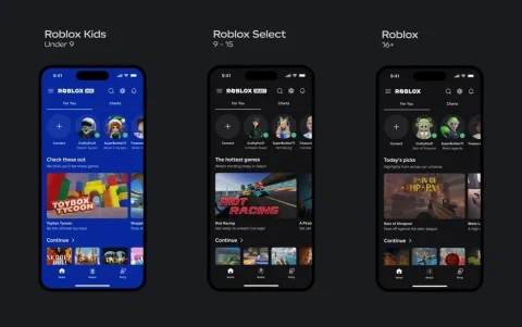 Roblox introduce nuevas cuentas segmentadas por edad para reforzar la seguridad de menores.