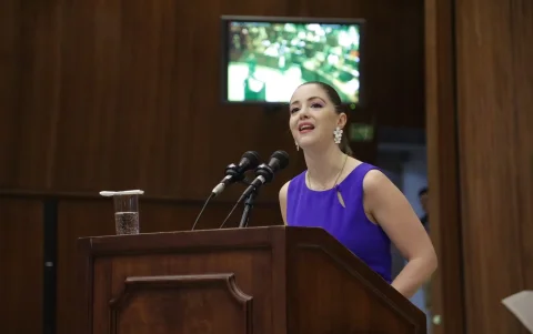 Mónica Palacios fue una de las sancionadas durante el actual periodo legislativo.
