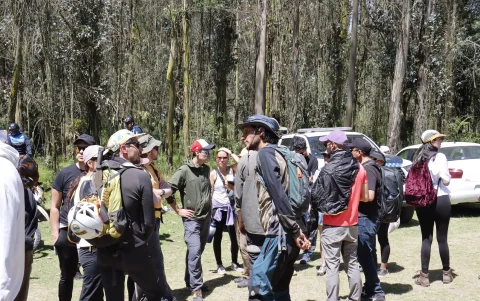 Equipos de rescate emprendieron la búsqueda de Gregory Krupa en el Parque Metropolitano de Quito hace siete días.