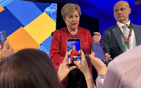 La directora gerente del Fondo Monetario Internacional (FMI), Kristalina Georgieva, detalló los efectos del conflicto en la economía.