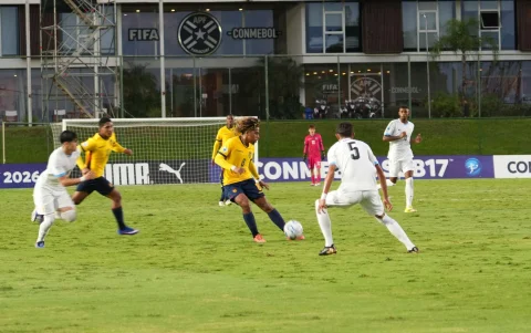 Ecuador culminó la primera del Sudamericano Sub-17 liderando el Grupo A.