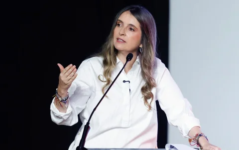 Paloma Valencia es la candidata del Centro Democrático para las presidenciales de Colombia.