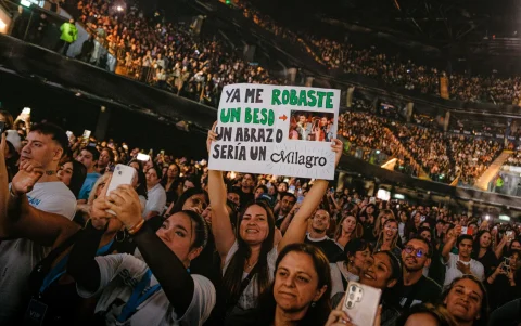 El público coreó todas las canciones de Yatra