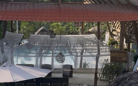 En lo que en su momento fueron escombros, hoy emerge un lugar turístico del norte manabita