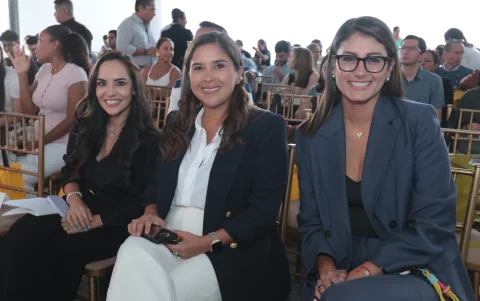 Estefanía Gomezjurado, Vanessa Ochoa y Priscila Ortega.