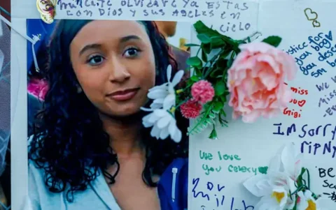 Tributo a la víctima, Celeste Rivas Hernandez.