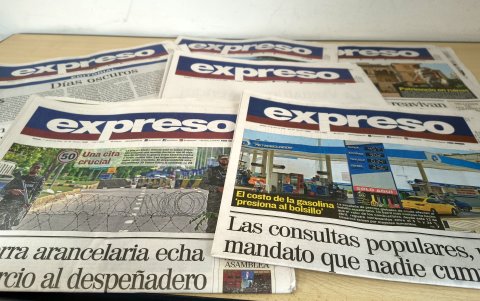 GRANASA, casa editora de los diario EXPRESO y EXTRA, ha sido objeto de hostigamiento administrativo y judicial en Ecuador.