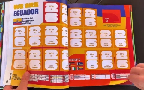 El Álbum Panini del Mundial 2026 saldrá a la venta en Ecuadorla primera semana de mayo.
