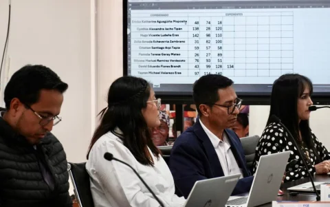 La Comisión Ciudadana de Selección realizó este 21 de abril de 2026 el sorteo de los expedientes de los 28 postulantes a fiscal general admitidos.