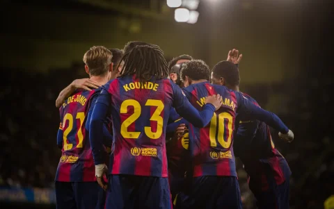 FC Barcelona está cerca del título de LaLIga en la temporada 2025/2026.