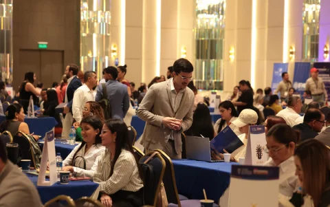 Las citas de negocios que se dieron en la Macrorrueda en Guayaquil.