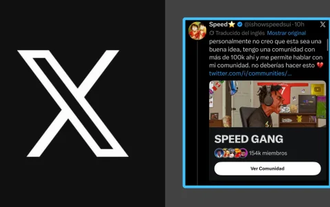 Creadores de contenido como Speed han pedido a la plataforma reconsiderar la medida, siendo que las Comunidades funcionaban como una herramienta de comunicación directa con los seguidores.