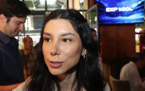 Sara Pérez, aficionada del fútbol, espera con emoción la Expogol.