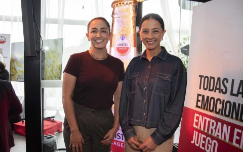 María José Álvarez y Andrea Mulki.