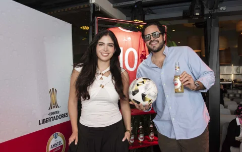 Doménica Alessi y Matías Barriga.