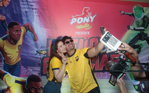 Rebeca Braasch y Víctor Paredes.