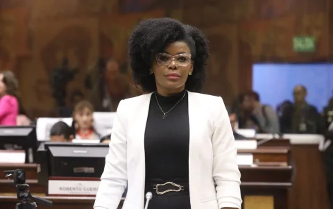 Paola Cabezas es asambleísta de la Revolución Ciudadana y días atrás dijo que existe un bloqueo para la creación del Grupo Parlamentario