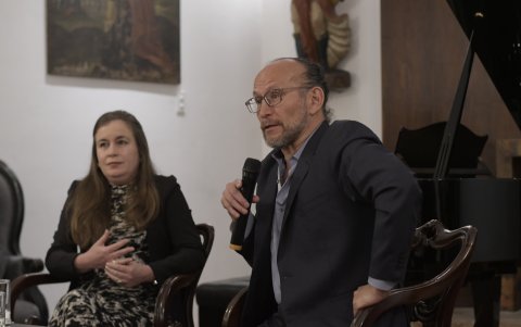 El lanzamiento de la obra se llevó a cabo en la Fuundación Zaldumbide Rosales de la capital.