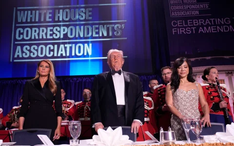 El Servicio Secreto desplegó un operativo de seguridad en el Hotel Hilton.