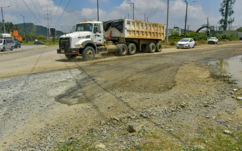 Reclamos. El repetitivo mal estado de las vías es una de las quejas de los moradores de Daule.
