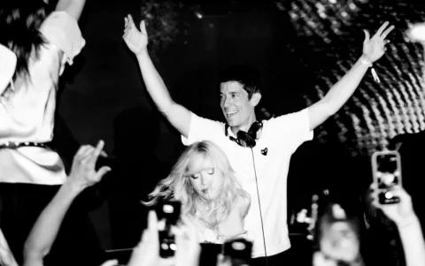 Madonna y Stuart Price en el 