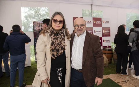Tamara Ruiz y Édgar Yánez.