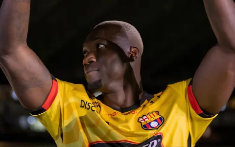 Felipe Caicedo jugó para Barcelona en 2025.
