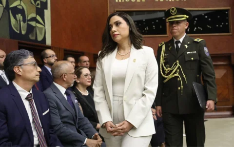 Mercedes Caicedo fue posesionada por la Asamblea Nacional.