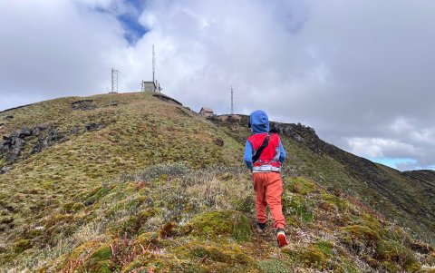 La ruta ofrece senderos de mediana exigencia, aptos para paseos en familia.