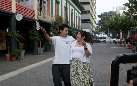 Sheyla y Marlon, socios fundadores de Retrocheap