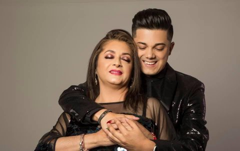 Willie Tamayo junto a Paulina Tamayo.