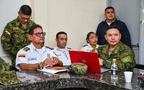 En la reunión se estableció la articulación entre los entes de seguridad que estarán desplazados en toda la península