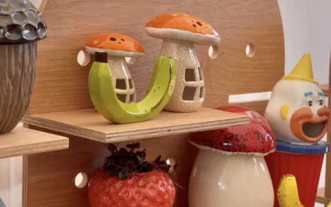 Cerámica creativa de Tulip House se encuentra disponible entre la oferta de emprendimientos
