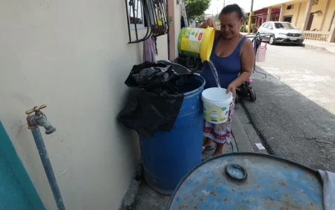 Carencias. Moradores de Buijo Histórico denuncian que ha disminuido la potencia del agua por tuberías.