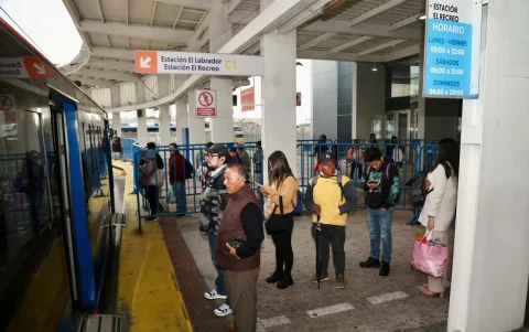 En la estación El Labrador hubo poca afluencia de usuarios; el servicio operó con normalidad desde las 05:30.