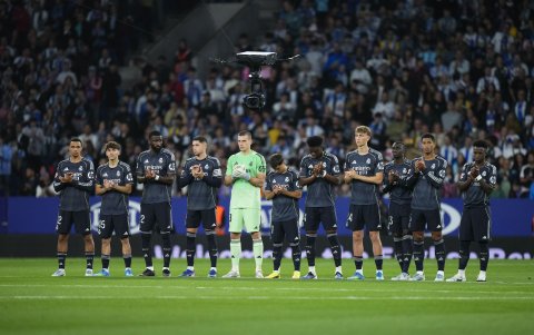 Jugadores del Real Madrid en uno de sus últimos cotejos ante Espanyol.