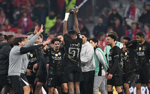 Willian Pacho (51) el mejor de la semifinal entre PSG y Bayern.